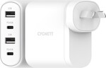[VIC, SA, WA] Cygnett 45W 4-Port Charger $31 ($33.95 off) + Delivery ($0 C&C/ in-Store) @ BIG W