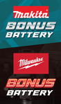 Bonus Milwaukee or Makita 18V 5Ah Battery with $299 Spend on Milwaukee or Makita Power Tool @ C&L Tool Centre