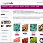 Cheap Beads 10% off with Coupon (Postage $7.95)