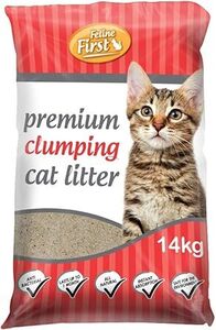 Feline First Clumping Cat Litter 14kg $18.27 ($16.44 S&S) + Delivery ($0 with Prime/ $59 Spend) @ Amazon AU