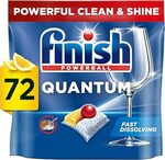 [Prime] Finish Quantum Dishwashing Tablets, Lemon Sparkle, 72 Tablets $20 ($18 S&S) Delivered @ Amazon AU