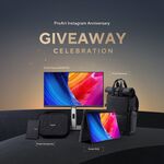 Win 1 of 8 Prizes Inc Proart Laptop, Monitor, Backpacks or Merch from Asus Proart