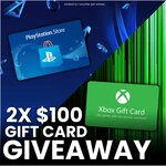 Win 1 of 2 PlayStation or Xbox $100 Gift Cards from Hefty