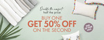 Buy One, Get One 50% off Bedding Product & Free Delivery @ Amsons Design