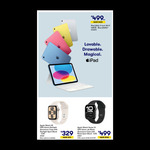 Apple iPad 11" A16 Wi-Fi 128GB $499 (Save $100) / Apple Watch 10 42mm GPS $499 (Save $150) Delivered / C&C / In-Store @ BIG W
