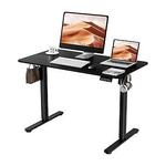 ERGOMAKER Electric Standing Desk 110x60cm (White Frame + Golden Oak) $194.65 ($187.65 with Prime) Delivered @ Ergomaker Amazon