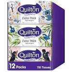 [Prime] Quilton 3-Ply Extra Thick Hypo-Allergenic Facial Tissue 110x 12 Boxes $16.20 ($14.58 S&S) Delivered @ Amazon AU