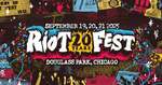 Win Two Weekend Passes to Riot Fest 2025 from Consequence [No Travel]