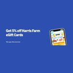 5% off Harris Farm eGift Cards @ Amazon AU