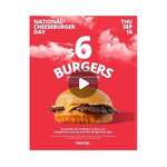 [VIC] $6 Smashed Cheeseburgers (Online or App Only) @ Burgertory, Various Locations