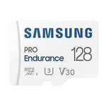 [Prime] Samsung PRO Endurance 128GB microSDXC UHS-I U3 Memory Card $26.72 Delivered @ Amazon UK via AU
