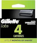 Gillette Labs Razor Cartridges 4pk $17.95 ($16.15 Subscribe & Save) + Delivery ($0 with Prime/ $59 Spend) @ Amazon AU
