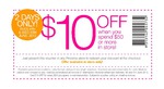 Priceline - $10 off When Spend above $50 - Only 4th and 5th of June