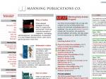 40% Off Electronic Books at Manning Publications