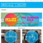 Pre Summer Sale - 20% OFF STOREWIDE, Online Only - Saltyliquid.com.au