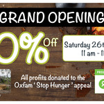 50% off Frozen Yogurt Darling Harbour All Profits Go To Oxfam Stop Hunger Charity Today Only