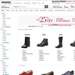 25% off Eligable Shoes and Handbags Sold and Shipped by Amazon.com