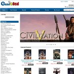 GameKeyDeal - $15.99 Sid Meier's Civilization V: Brave New World and $16.99 BioShock Infinite