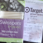 Swisspers Organic Cotton Tips Pk200 Reduced to $1 @ Target - Rockingham WA