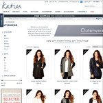 Katies 50% off Outerwear until Monday 26 May