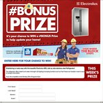 Win an Electrolux ESE6077SG 600L Side by Side Refrigerator from The Good Guys