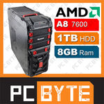 System UPSIZE - AMD A8-7600, AsRock FM2A88X+, WiFi, CM 500W - $489 | Intel i3/5/7 Options Inside