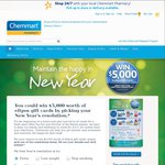 Win a $5000 EFTPOS Gift Card from Chemmart Pharmacy