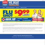 Flu Shot $9.99 @ Chemist Warehouse