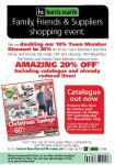 Harris Scarfe 20% off Storewide 13th & 14th Nov Excluding Electrical