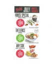 Roll'd July Deals - Roll+Pho $9.90; B Rice Bowl $9.90; Sides $1 - Voucher Required, Get Instore