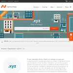 .XYZ Domains US$1 @ Namecheap