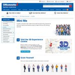 Create a Miniature 3D Model of Yourself from $39 @ Officeworks [Russell St, Melbourne, VIC]
