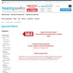 $0 Express Post at Hearing Savers (Minimum $60 Spend)