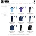 OXFORD - Further 20% OFF on Already Reduced Prices (Instore + Online)