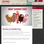 $1 Paddle Pop Ice Creams @ Red Rooster 