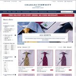 Charles Tyrwhitt Shirts from $29.50 Delivered. Free Delivery on Every Order, No Code Necessary