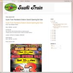 Sushi Train Randwick (NSW) Station Grand Opening $3 Sale Sat 16th Jan
