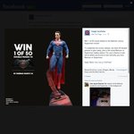 Win 1 of 50 DPs to Batman V Superman, or 1 of 2x Life-Size Superman/Batman @ Target Facebook