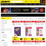 JB Hi-Fi Warehouse Sale: TV Seasons from $9.98, Movie Special Editions from $14.98 +FREE Delivery
