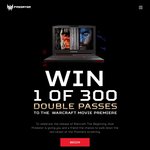 Win 1 of 300x Double Passes to Warcraft @ Acer