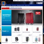 ALDI Hard Suitcases 74cm $60 55cm $40