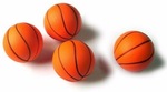 6.3CM Squeezing Stress Ball Basketball Orange - US$0.52 Each Delivered (~AU$0.67) @ AliExpress