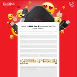 Win a 1 of 3 SanDisk Prize Packs from SanDisk