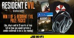 Win 1 of 5 Resident Evil Prize Packs Worth $408 from JB Hi-Fi