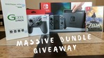 Win a Nintendo Switch Bundle (Console/Game/Pro Contorller/Case) from Dom Esposito/Chad Christian/Booredatwork