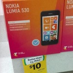 Telstra Pre-Paid Nokia Lumia 530 Gray on Clearance for $10 at Woolworths