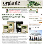 Win 1 of 3 Bokashi Composting Packs Worth $180 Each from Organic Gardener