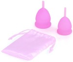 Set of 2 Silicone Menstrual Cups $11.99 USD (~ $15.81 AUD) Delivered from Rebelkate.com