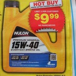 Nulon 15w-40 4L $9.99, Degreaser 6 for $10, Spray Paint 4 for $10 @ Autobarn (Starts 13/7)