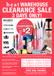 Cosmetics Clearance - Max Factor, Covergirl, Bourjois, Ulta3, Elite Accessories and More! (VIC)
